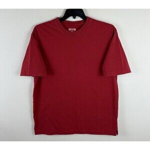 Men’s Duluth Trading Co Long Tail Tee Shirt / Red / Size Medium